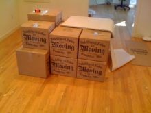 We have packing materials available as well