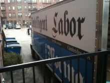 Moving in downtown boston