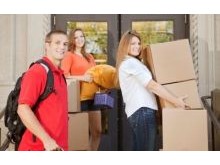Student moving